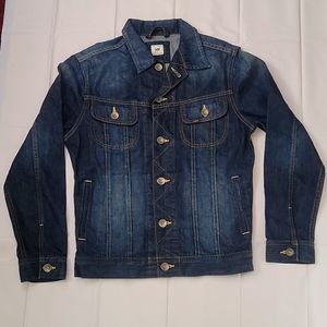 Vintage Lee Denim Jean Trucker Jacket Men Sz L XL